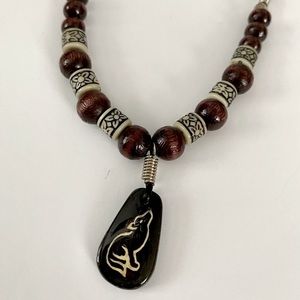 🌸1$ADD-ON She-Wolf Necklace